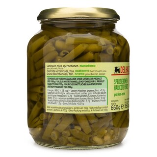 Delhaize | Haricots princesses | Coupés 360 gr