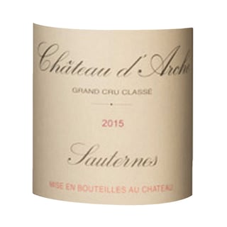 France - Frankrijk | Bordeaux - Sauternes | Château D'Arche Grand Cru Classé | Caisse en Bois | 2015 | Blanc 