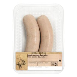 Delhaize | Boudins | Blanc | Pomme-Calvados +/- 240 gr