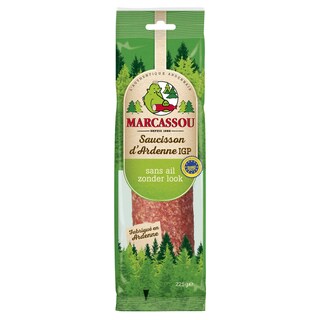 Marcassou | Ardense Worst | Zonder Look 225 gr