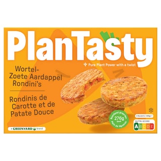 PlanTasty | Wortel | Rondini 4 x 92 gr