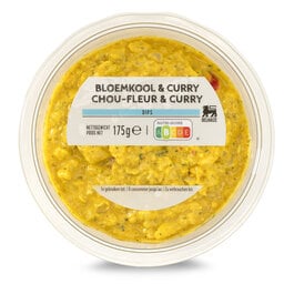Delhaize | Dip légumes | chou-Fleur et curry 