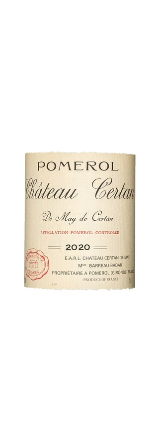 Chateau Certan De May de Certan | Pomerol | 2020 75 cl