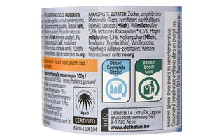 Delhaize | Pate | Chocolat au lait 