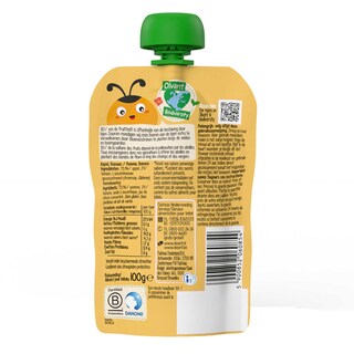 Olvarit | Knijpzakje | Appel Banaan | 6M 100 gr