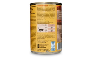 Delhaize | Aliment chat | Terrine | Boeuf 