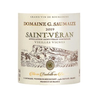 France - Frankrijk | Maconnais | Veran Domaine Saumaize | Maconnais | 2019 | Blanc 