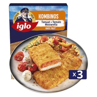 Iglo | Kombinos | Tomaat | Mozzarella | 3 stuks 