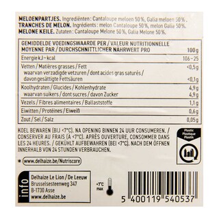 Delhaize | Quartiers de melon 