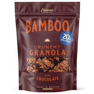 Bamboo Goodness | Crunchy | Protein | Donkere Chocolade 400 gr