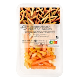 Delhaize | Frites légumes aux herbes 