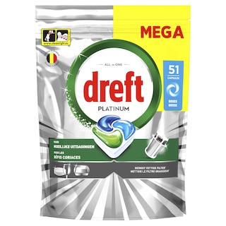 Dreft | Platinum | Capsules lave-vaisselle | Original 