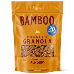 Bamboo Goodness | Crunchy | Protein | Gekar. amandelen 400 gr