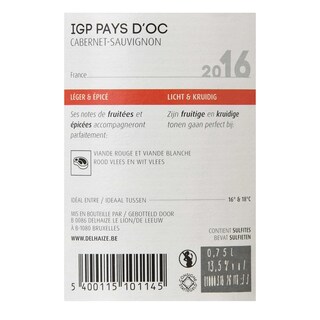 France - Frankrijk | Midi de la France - Oc IGP | IGP OC Cabernet Sauvignon Rouge 