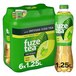 Fuze Tea | Thé vert | Lime Mint | PET 