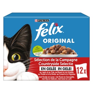 Felix | Aliment Chat | Adulte | Gelée | Viande 