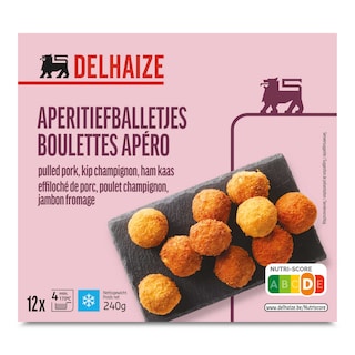 Delhaize | Mix | Boulettes | Apéro 