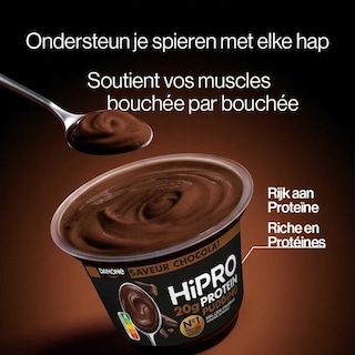Hipro | Spoonable | Om te lepelen | Pudding | Chocolade | Proteïne 