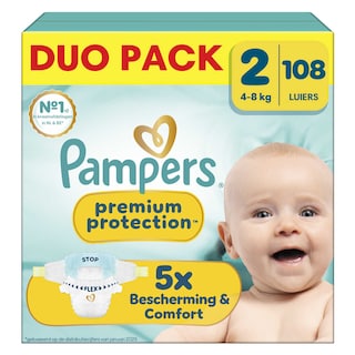 Pampers | Premium Protection | Luiers | Duo Pack | Maat 2 