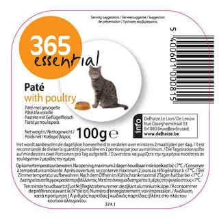 Delhaize | Kattenvoeding | Paté | Gevogelte 