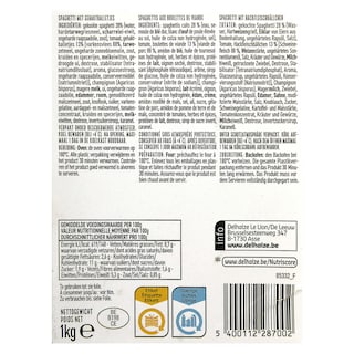 Delhaize | Spaghetti | Gehaktballetjes 