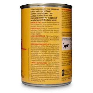 Delhaize | Aliment chat | Terrine | Adult | Mix viande 