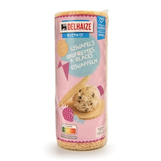 Delhaize | Gaufrettes | Glace 
