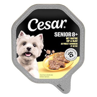 Cesar | Hondenvoeding | Gelei | Senior | Kip 