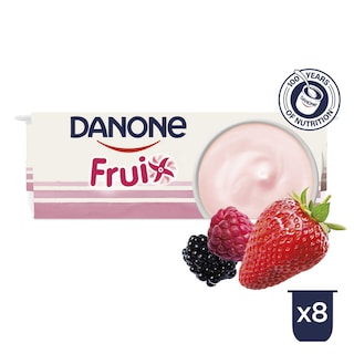 Danone | Fruix | Yaourt | Fruits rouges | Fruits mixés 