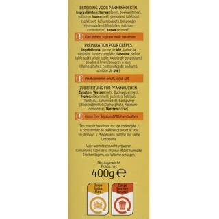 Delhaize | Crepes | Mix | 400Kg 400 gr