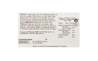 Delhaize | Bio | Boudins | Blanc | Bio 