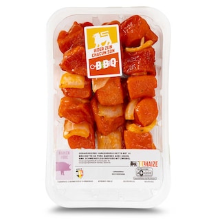 Delhaize | Brochette | Varken | Ui | Gemarineerd +/- 400 gr