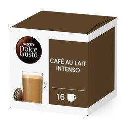 Nescafé | Dolce Gusto | Café au Lait Intenso | 16 capsules 