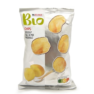 Delhaize | Bio | Chips | Zout | Bio 