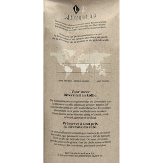 Latitude 28 | Café | Maragogype | Grains | Fairtrade 250 gr