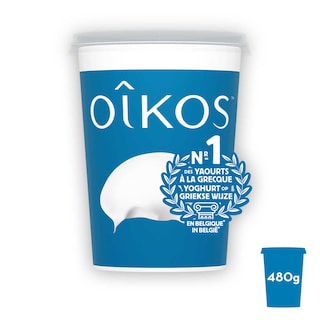 Oikos | Yoghurt | Natuur | Vol | Griekse wijze 480 gr
