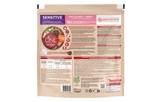 Purina ONE | Hondenvoeding | Mini | Brokjes | Zalm 