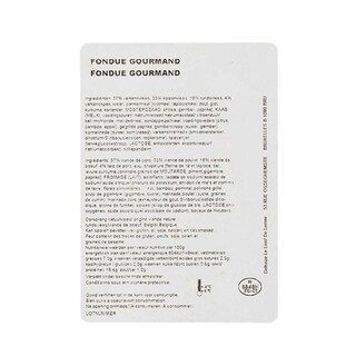 Delhaize | Fondue | Gourmand | Assortiment 