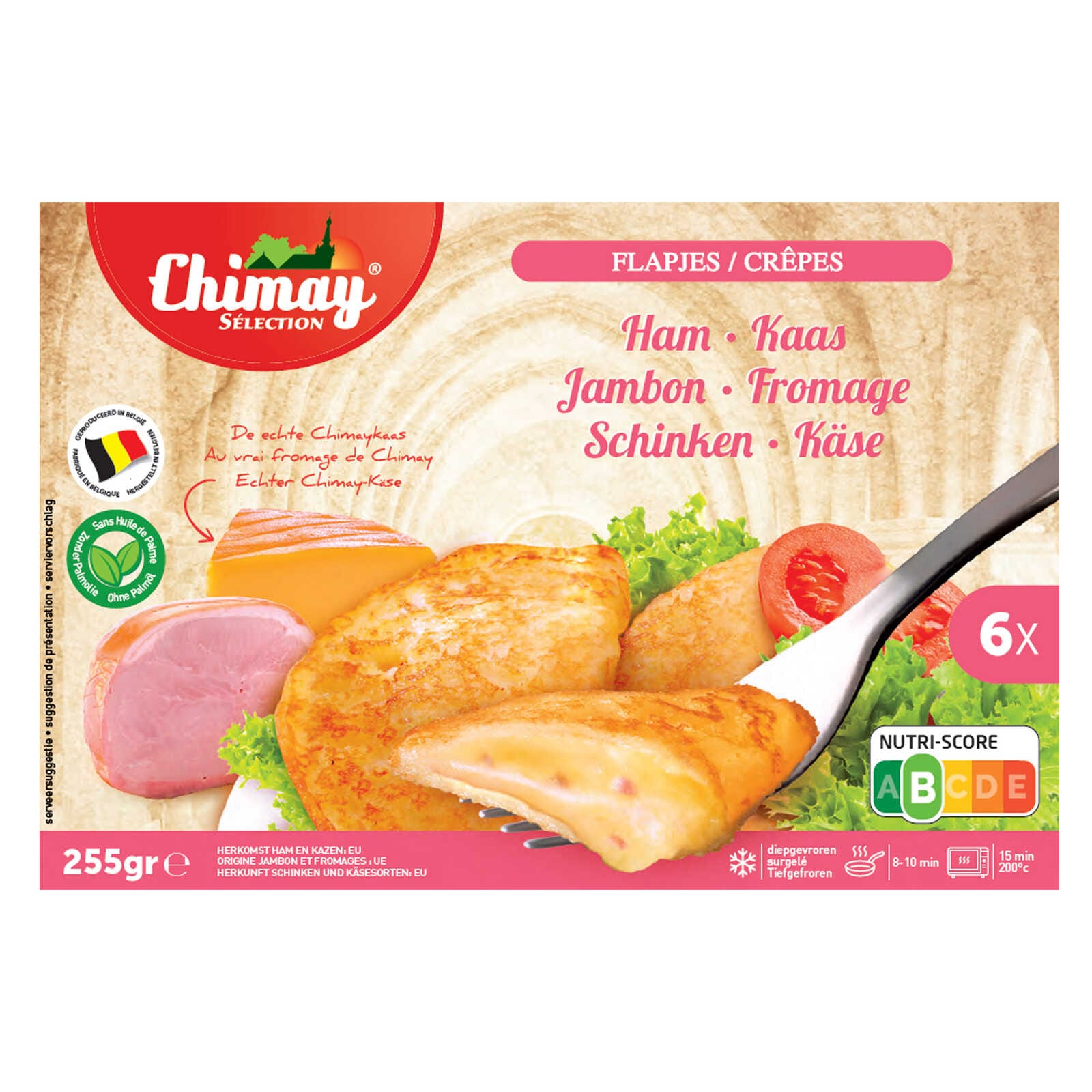Chimay Sélection 6 Flapjes ham kaas