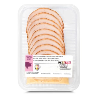 Delhaize | Varkensgebraad | Mosterdsaus 
