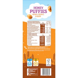 Delhaize | Ontbijtgranen | Honey Puffies 