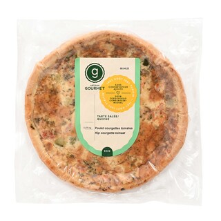 L'Artisan Gourmet | Quiche | Poulet | Courgettes | Tomates 375 gr