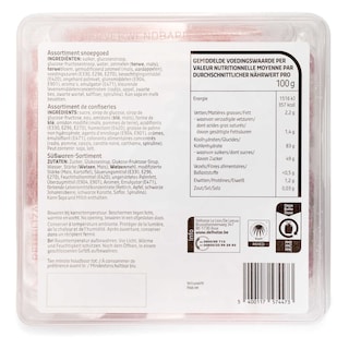 Delhaize | Snoepjes | Mix | Rood 500 gr
