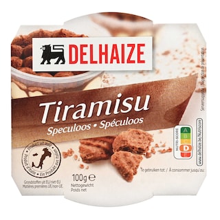 Delhaize | Tiramisu | Speculaas 