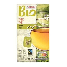 Delhaize | Bio | Thee | Groene | Bio | Fairtrade 