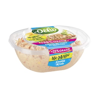Délio | Salade de crabe | Sans mayonnaise | +25% 