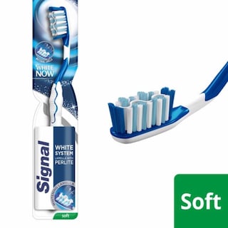 Signal | Brosse à dents | Système blancheur | x1 souple 