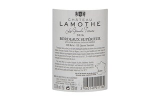 France - Frankrijk | Bordeaux - Bordeaux Superieur | Château Lamothe Grands Terroirs 2016 