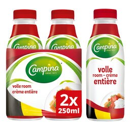 Campina | Room | Vol | Opklopbaar | 33% V.G. 2 x 25 cl