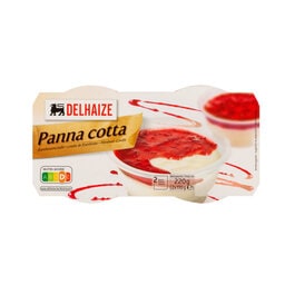Delhaize | Panna cotta | Framboise 